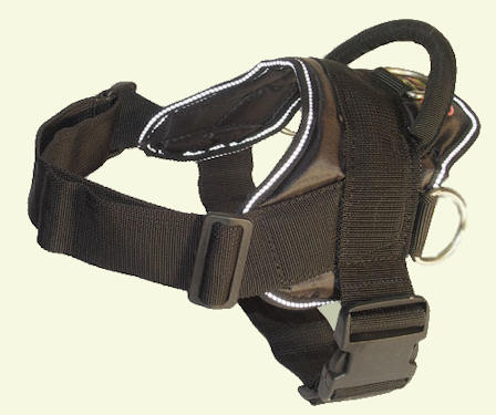 nylon dog harness for all breeds with handle
