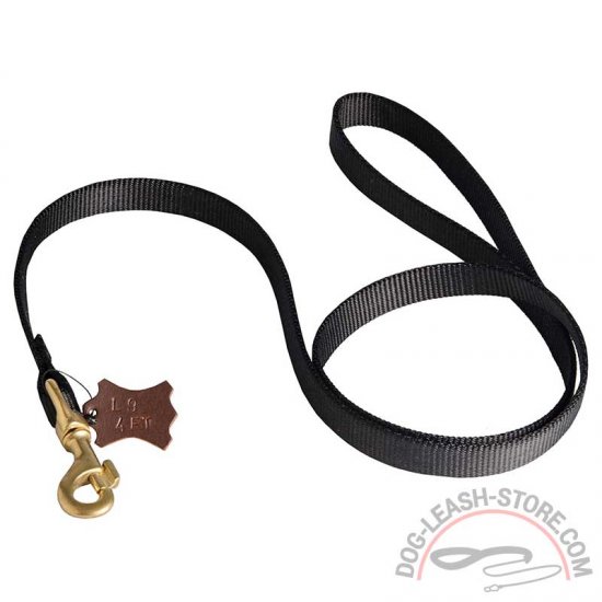 All Weather Nylon Dog Lead for Tracking, Training, Handling