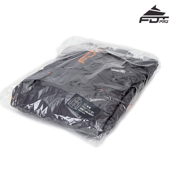 FDT Pro Dog Training Jacket with Top Rate Velcro Fastening