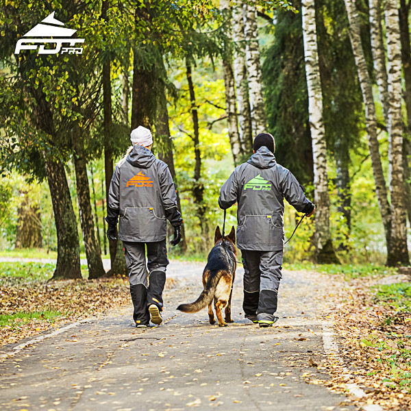 FDT Pro Dog Training Jacket of Top Quality for All Weather Use