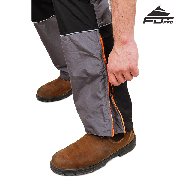 FDT Pro Design Pants with Strong Zippers for Dog Tracking