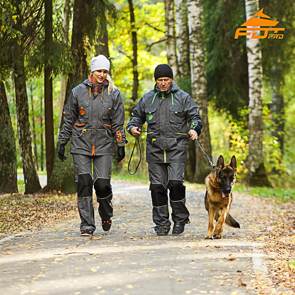 Any Weather Durable Dog Tracking Suit for Men and Women