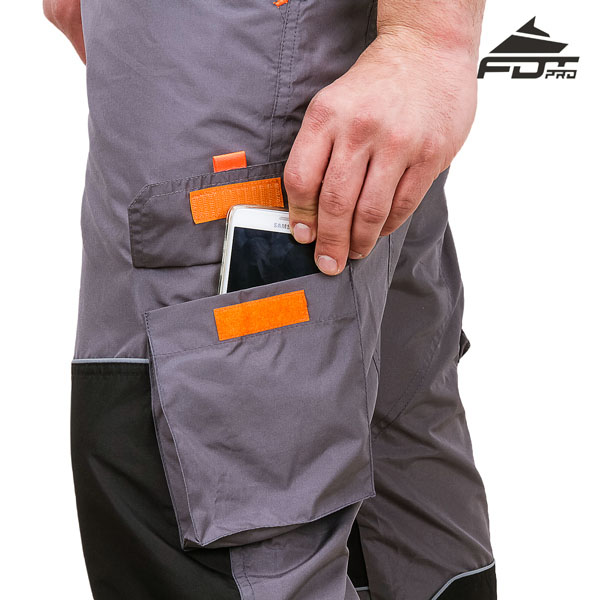 Comfy Design Pro Pants with Useful Back Pockets for Dog Trainers