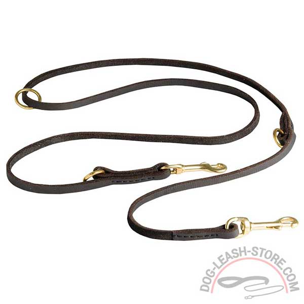 Leather Multifunctional Dog Leash